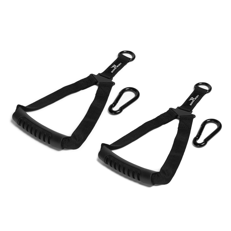 BIONIC SINGLE GRIP HANDLES( PAIR) - Black