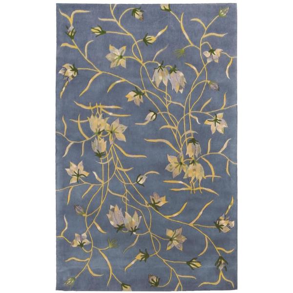 Rug Squared Beaumont Light Blue Rug - 3'6" x 5'6"