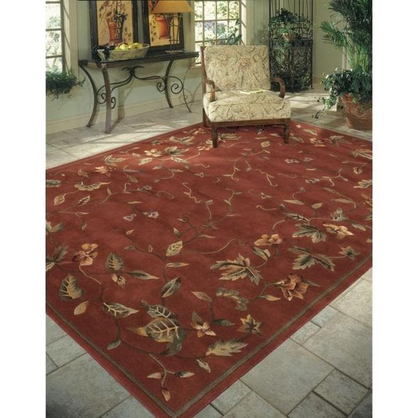 Rug Squared Beaumont Persimmon Rug - 5'3" x 8'3"