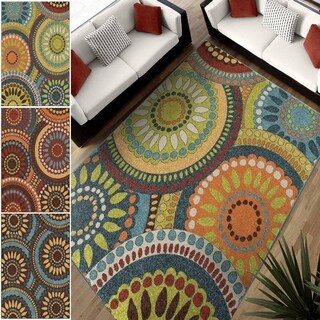 9 X 10 Rugs Area The Best Deals For Oct 2017 Carolina Weavers Cocamo Collection Color Spectrum Green Area Rug 7 8 X 10