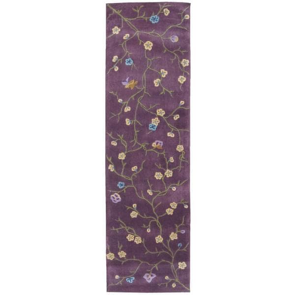 Rug Squared Beaumont Lavender Rug (2'3 x 8') - 2'3" x 8' Runner