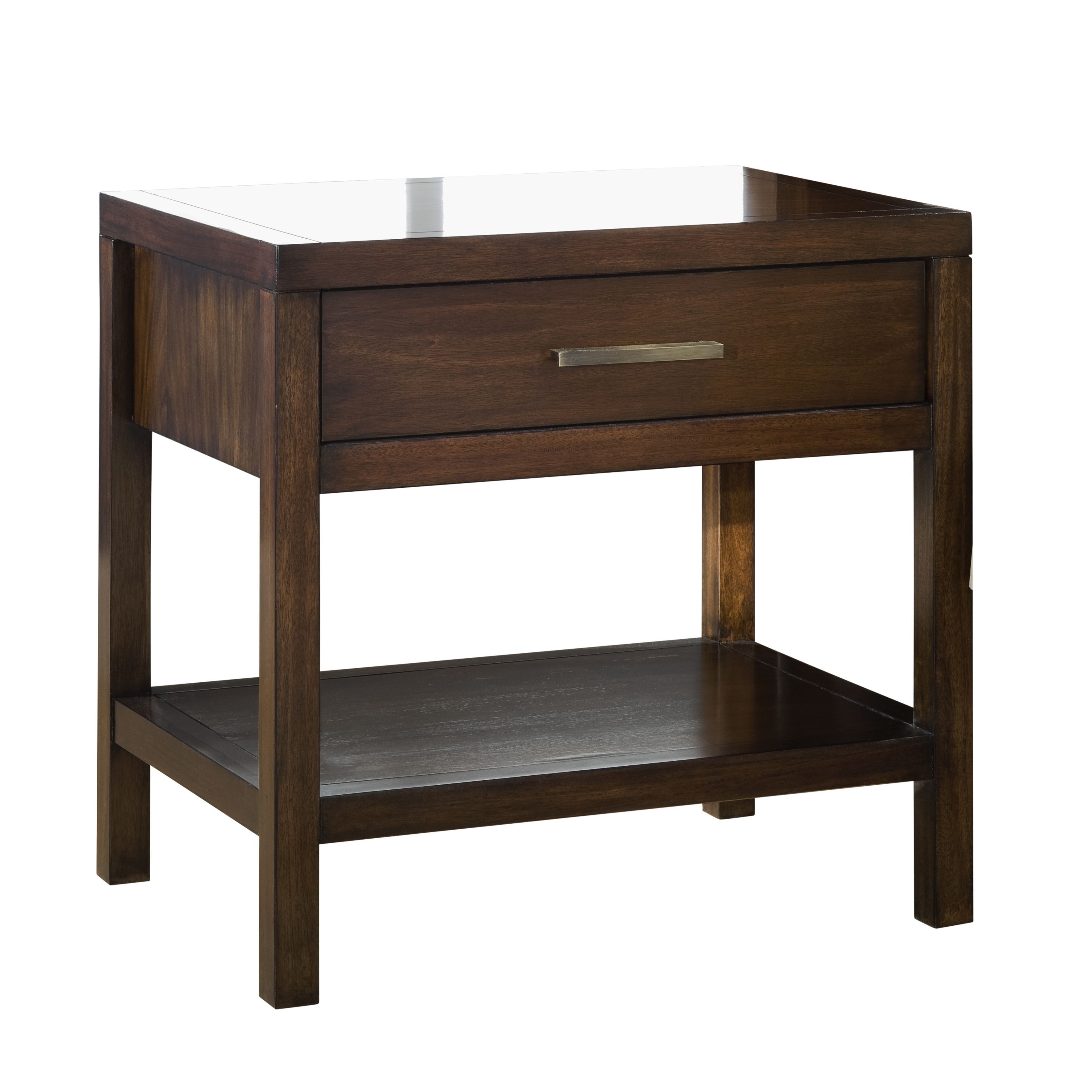 Shop Modern One Drawer Nightstand Overstock 10099812