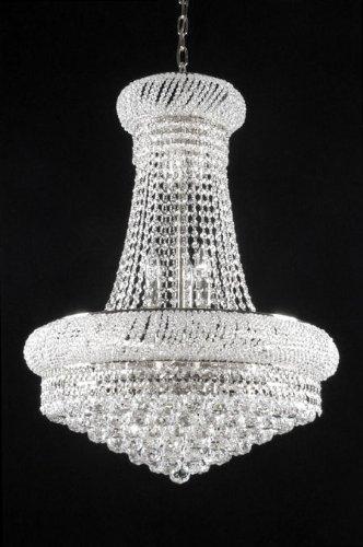 New French Empire Crystal Chandelier Lighting H24x W32