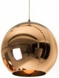Mini Globe 1 Light, Metal Glass Electroplating Pendant Light, Chandeliers