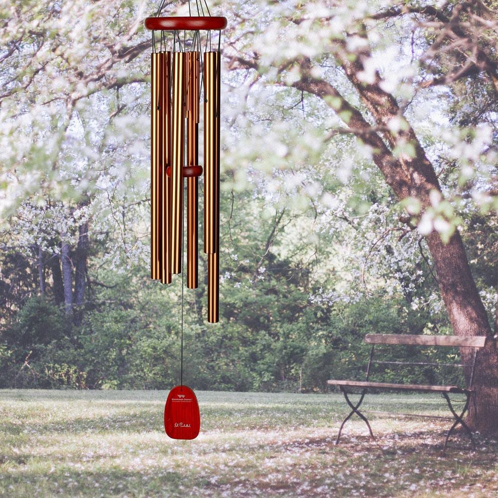 Woodstock Pachelbel Canon Windchime, Bronze, 32 1/2 Inch Long