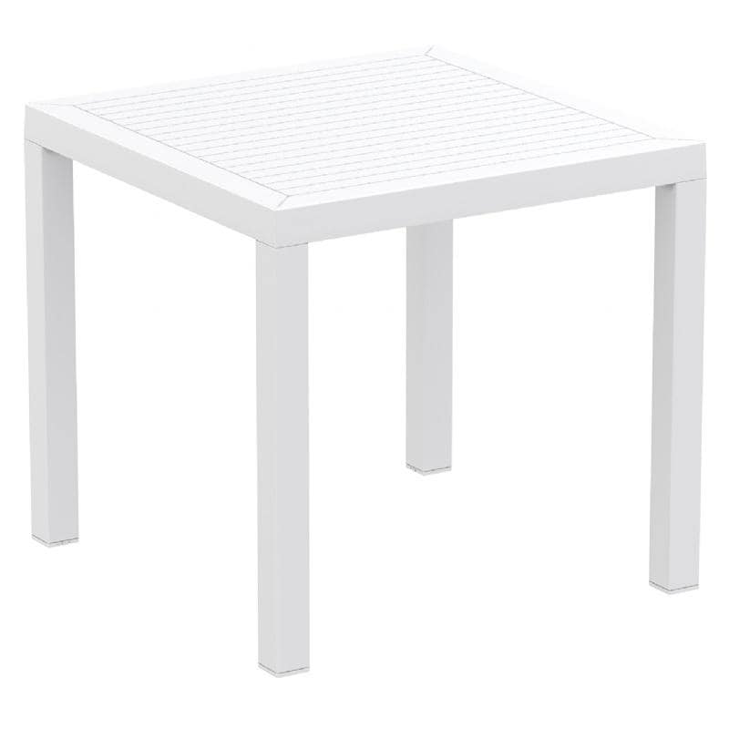 Ares Resin Square Dining Table
