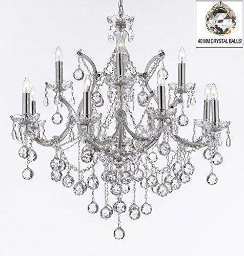 Maria Theresa Empress Crystal Chandelier Lighting H30 x W28 - Chandeliers For Bedrooms by Overstock.com