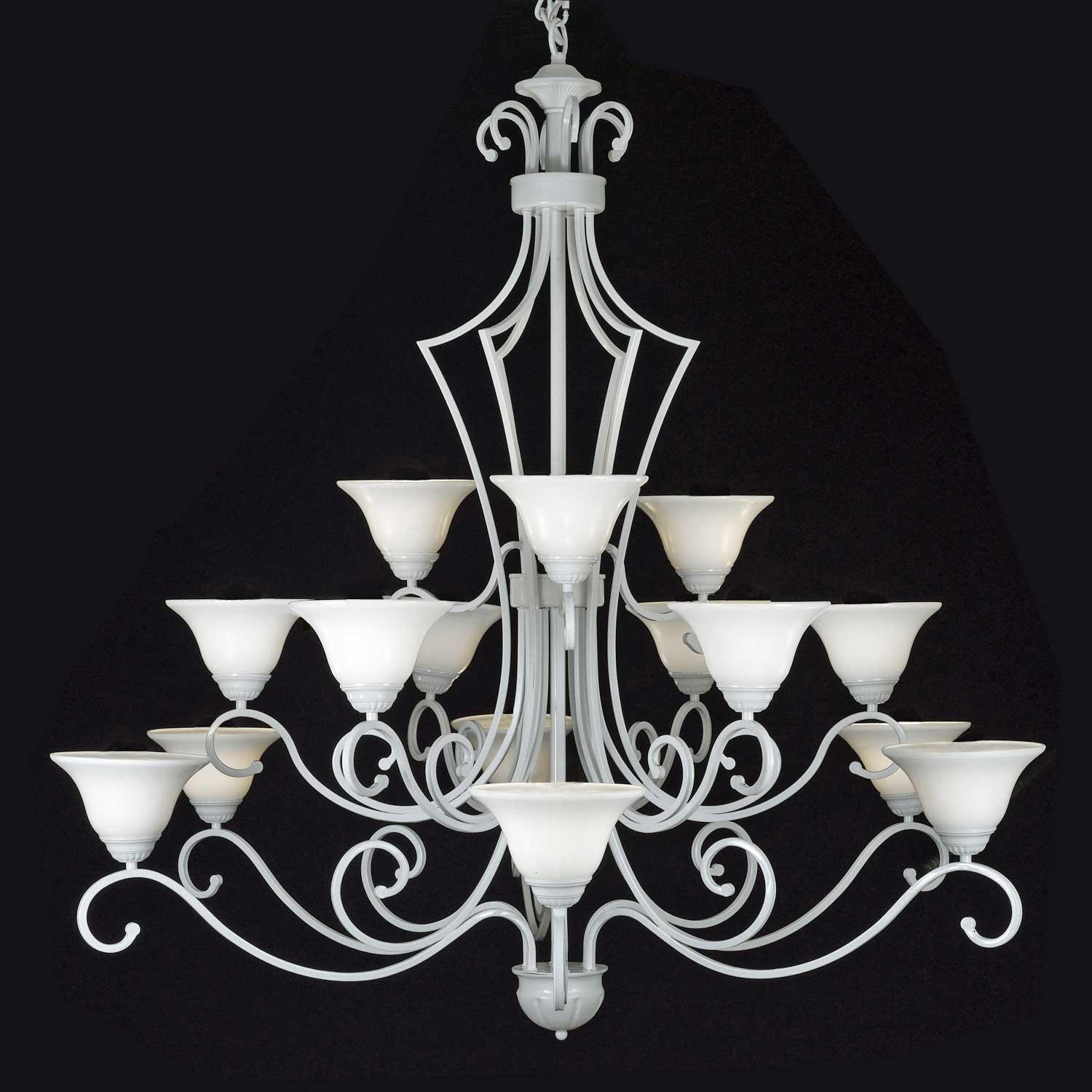 shop large entryway foyer wrought iron chandelier lighting h51 x w49