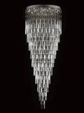 Modern Contemporary *Rain Drop* Chandelier Lighting With Faceted Crystal Balls