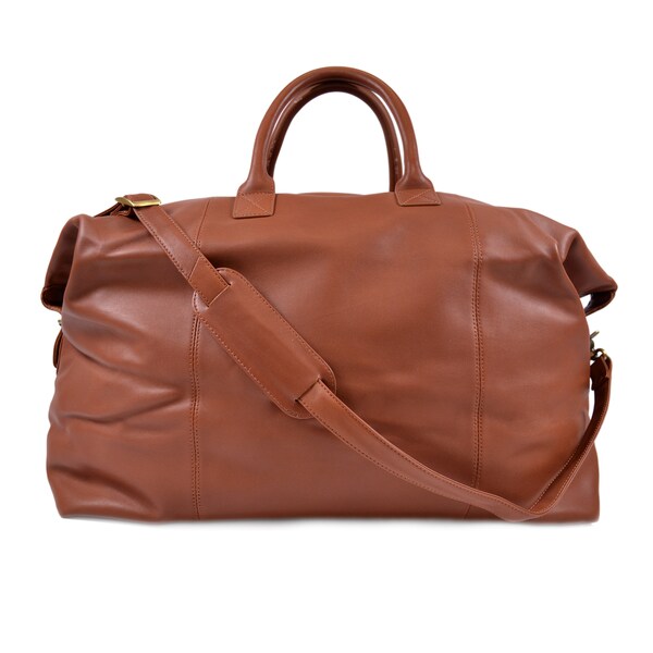Shop Royce Leather 'Hanson' Weekender Duffel Bag - Free Shipping Today ...