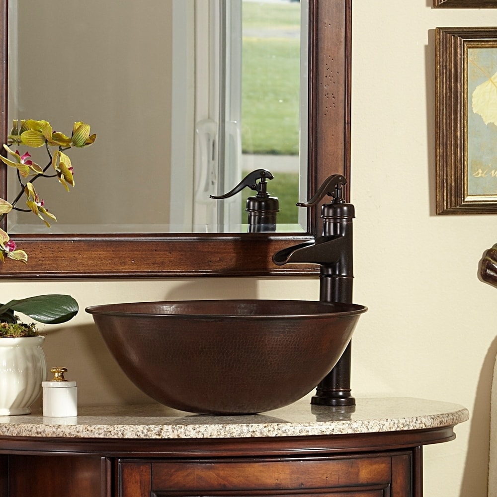 18 inch round bathroom sink