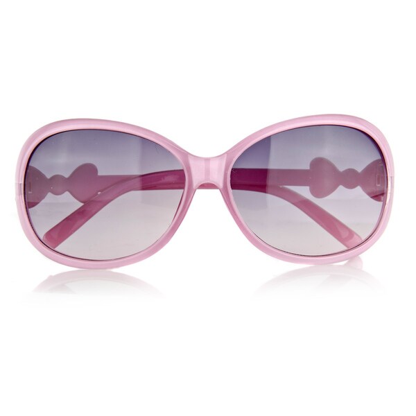 Shop Crummy Bunny Little Girl's Fashion Sunglasses with Bow - On Sale ...