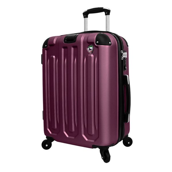 Mia Toro Regale 26-inch Lightweight Hardside Expandable Spinner Upright ...