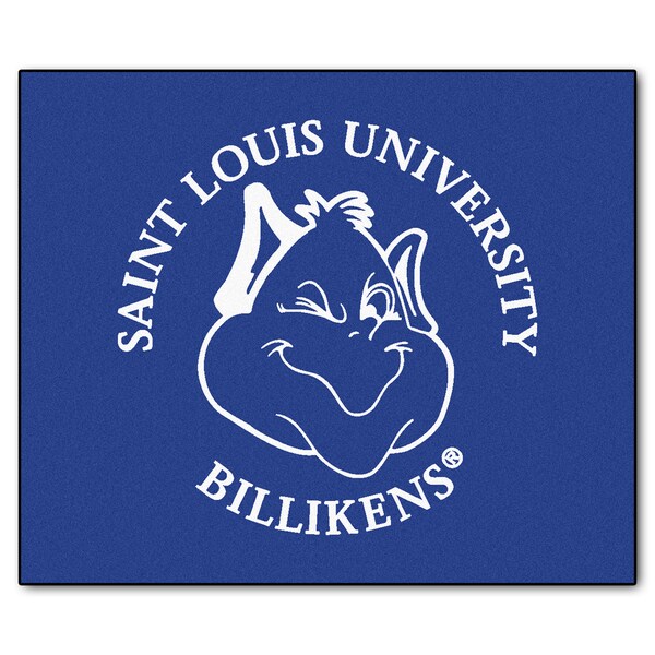 Fanmats Machine-Made St. Louis University Blue Nylon Tailgater Mat (5' x 6')