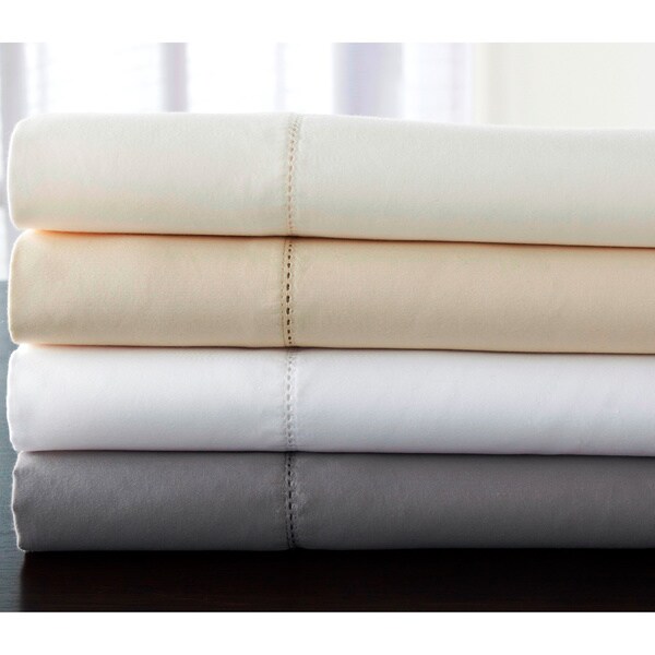Luxury Estate 6-piece Cotton Deep Pocket Bed Sheet Set