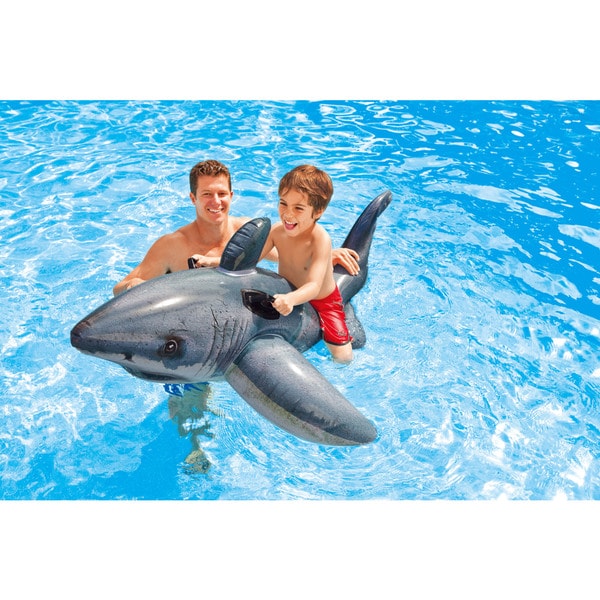 intex shark slide