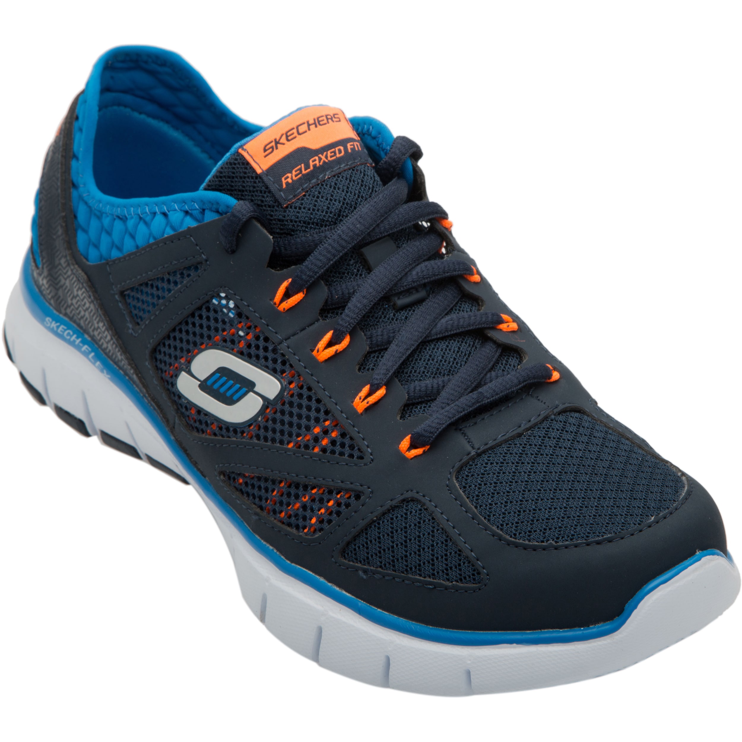 skechers relaxed fit gel infused memory foam men's shoes