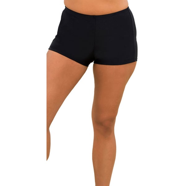 Women's Plus Size Black BoyShorts Bottoms Free Shipping On Orders