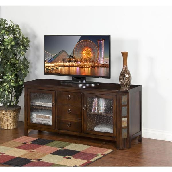 Shop Sunny Designs Santa Fe 60inch TV Console Free Shipping Today