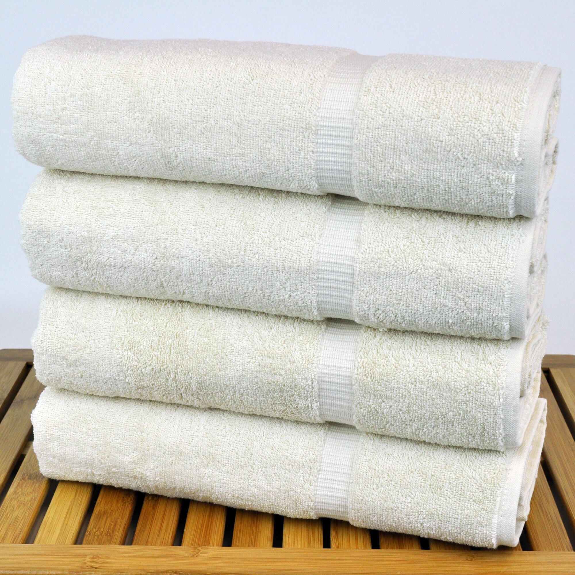 Luxury Hotel and Spa 100-percent Genuine Turkish Cotton Bath Towels Piano  Key (Set of 4) - Bed Bath & Beyond - 10102607