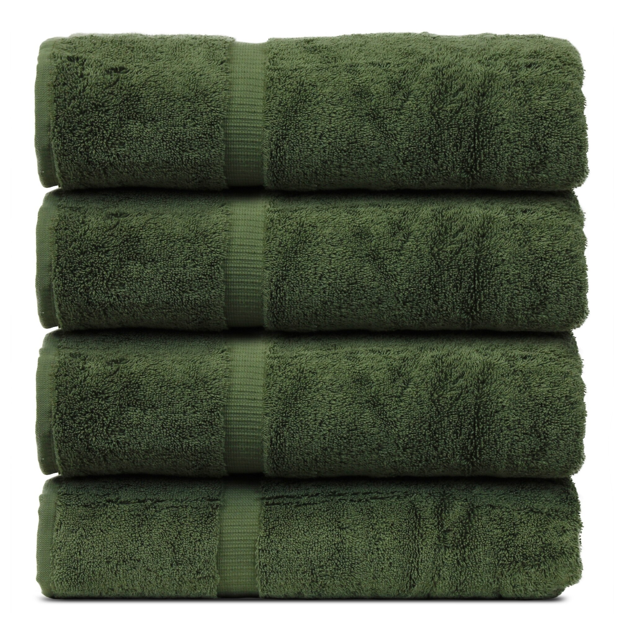 Luxury Hotel and Spa 100-percent Turkish Cotton Bath Towels (Set of 4) -  Bed Bath & Beyond - 10102600