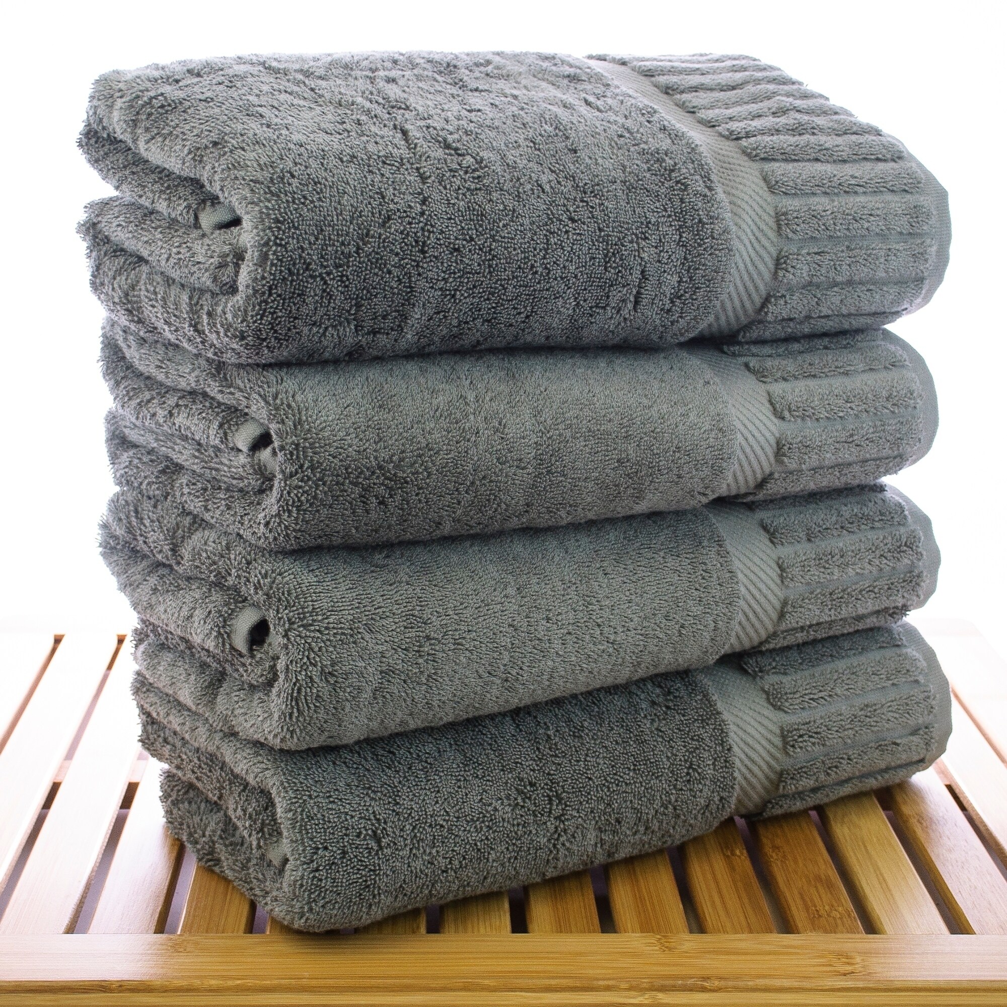 Luxury Hotel and Spa 100-percent Genuine Turkish Cotton Bath Towels Piano  Key (Set of 4) - Bed Bath & Beyond - 10102607