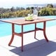 Havenside Home Surfside 7-piece Wood Outdoor Dining Set with Stacking Chairs - Thumbnail 5