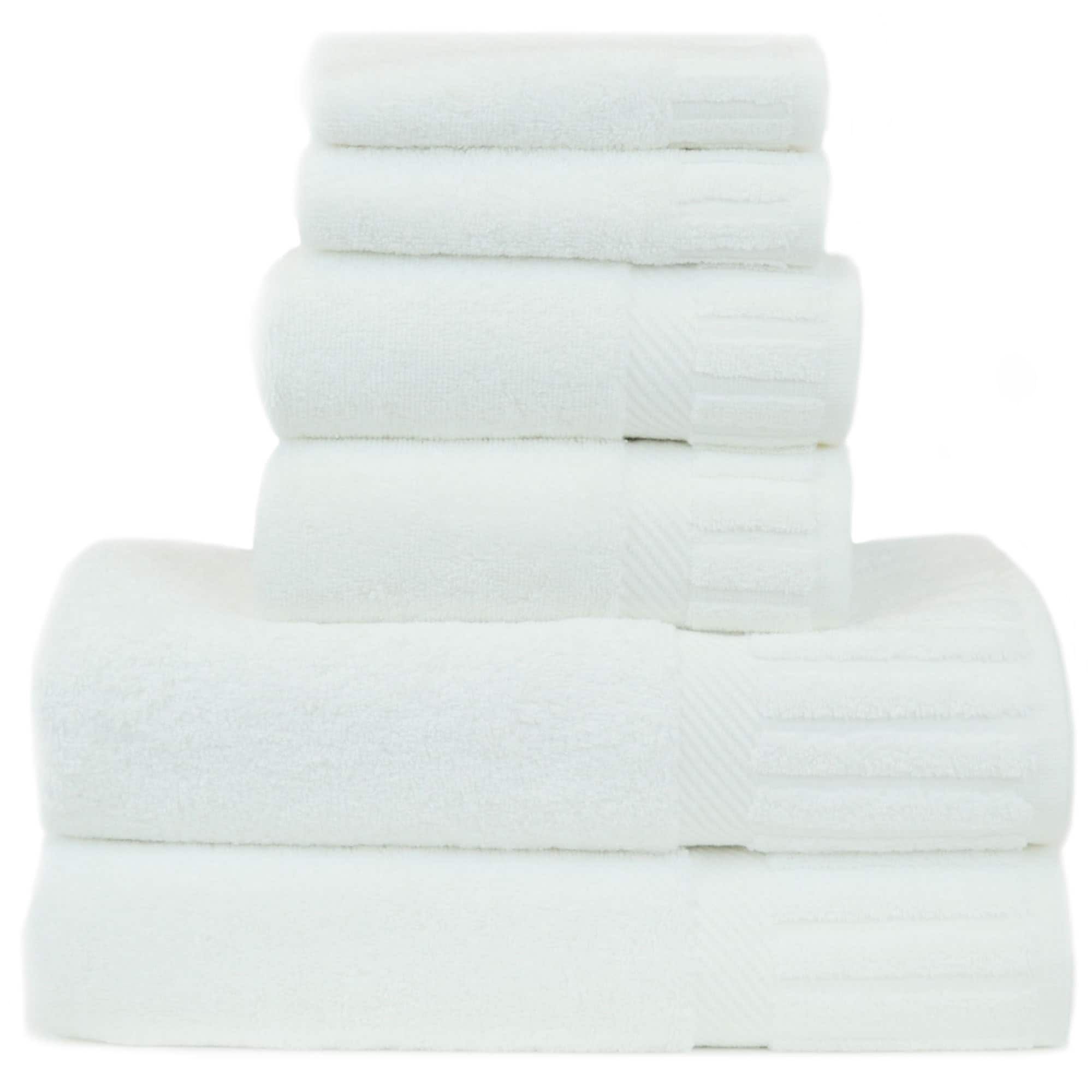 Luxury Hotel and Spa 100-percent Genuine Turkish Cotton Bath Towels Piano  Key (Set of 4) - Bed Bath & Beyond - 10102607