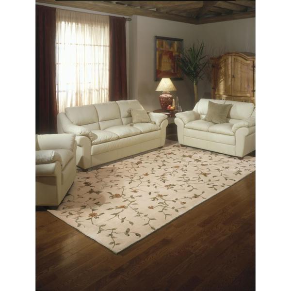 Rug Squared Beaumont Light Gold Rug - Light Gold - 8' Round