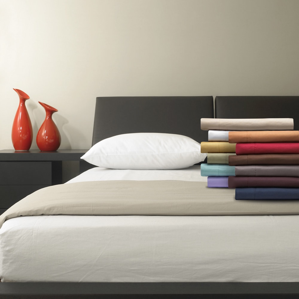 Charcoal Gray Clara Clark Premier 1800 Series 3pc Duvet Cover King Size