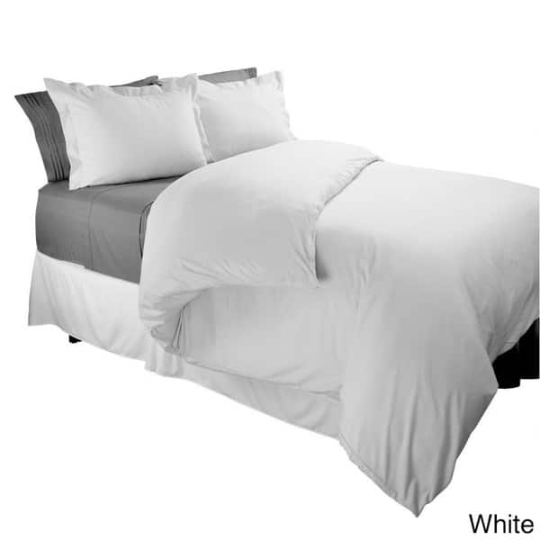 Clara Clark Premier 1800 Series 3pc Duvet Cover Full Size Cream Beige