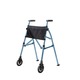 preview thumbnail 2 of 5, Stander EZ Fold-N-Go Walker Folding Travel Walker with Locking-swivel Wheels and Organizer Pouch