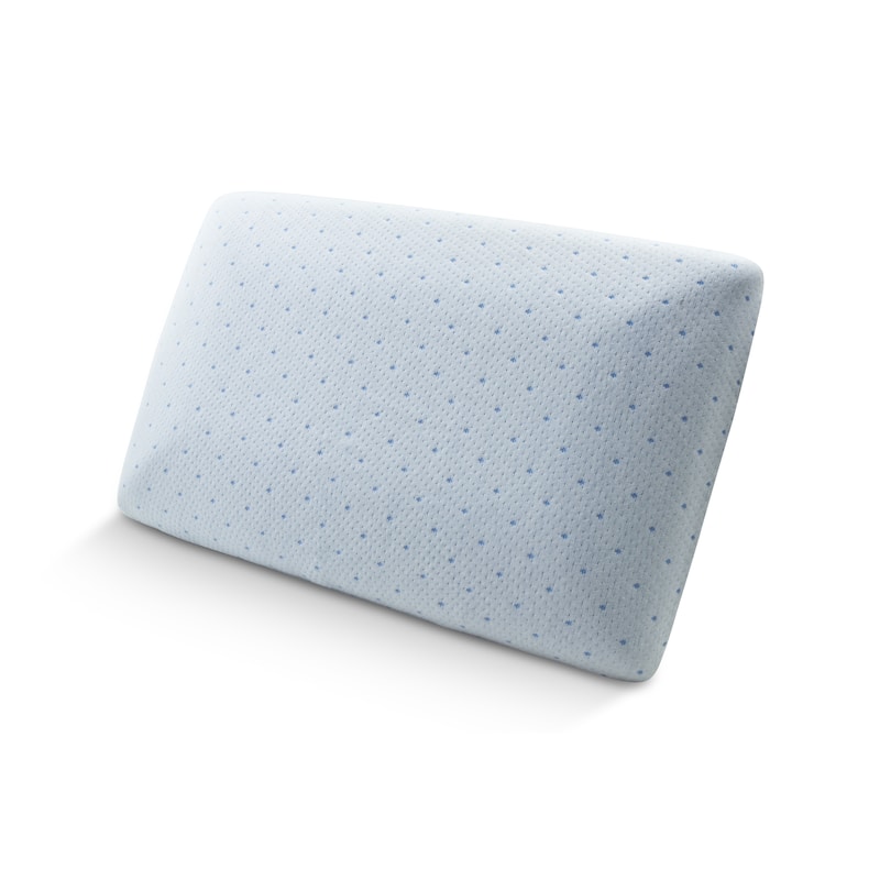 Arctic Sleep Cool-Blue Gel Memory Foam Bed Pillow