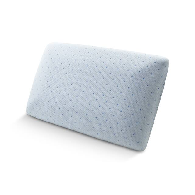 Arctic Sleep Cool-Blue Gel Memory Foam Bed Pillow
