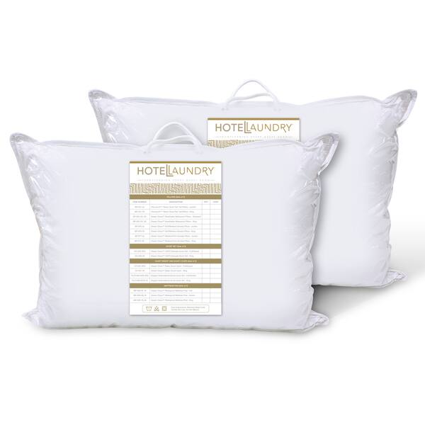 Shop Hotel Laundry Never Goes Flat Jumbo Gel Pillow Set Of 2