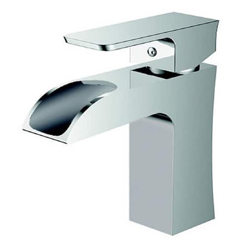 Jaida S Bathroom Single Handle Chrome Faucet