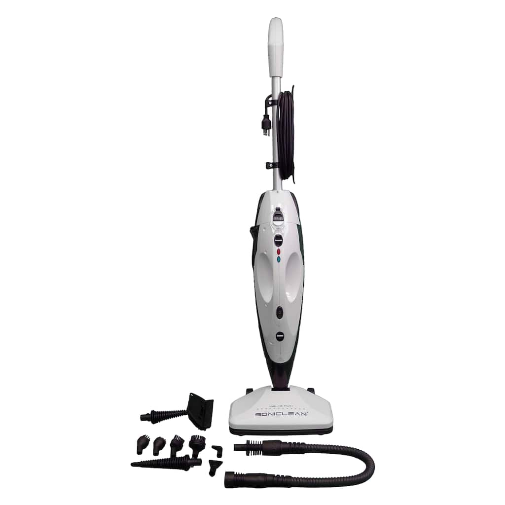Soniclean 2-in-1 Upright Steamer - White