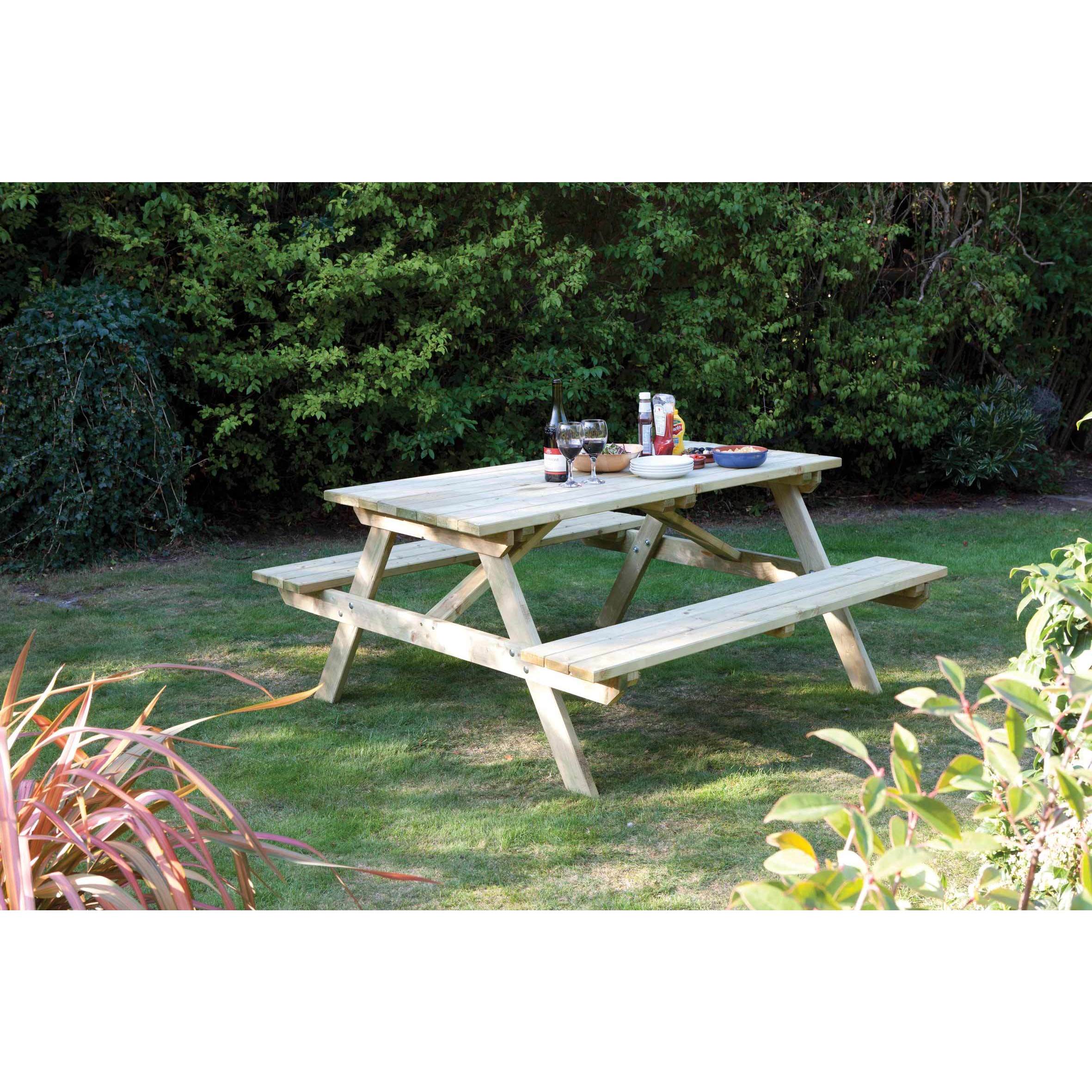 5 Foot Picnic Table - Taketheduck.com