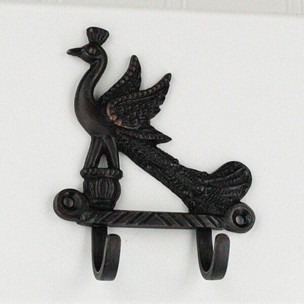 Oil Rubbed Bronze Decorative Rustic Bird Hooks