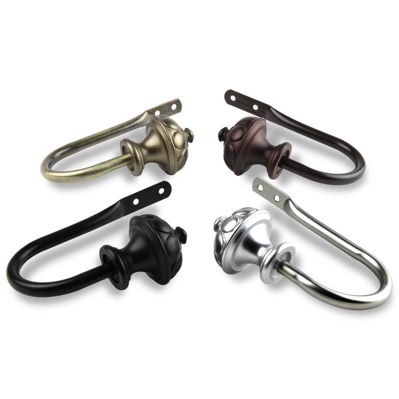 InStyleDesign Noah Curtain Holdback Pair - n/a