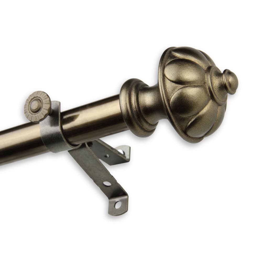 InStyleDesign Noah Adjustable Double Curtain Rod