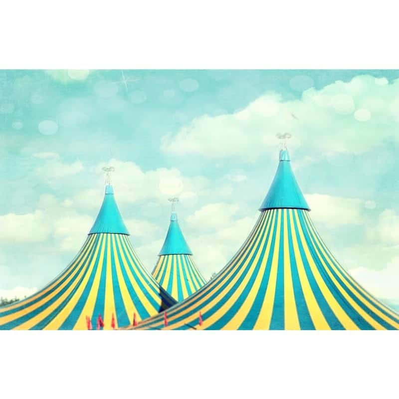 Marmont Hill - Handmade Circus Tent 2 Canvas Art - On Sale - Bed Bath 