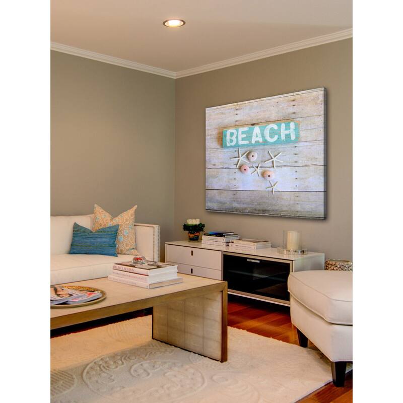 Marmont Hill Art Collective 'Beach' Canvas art - Multi-Color