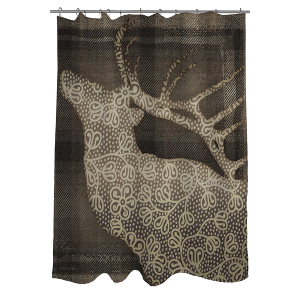 Deer Elegance Shower Curtain