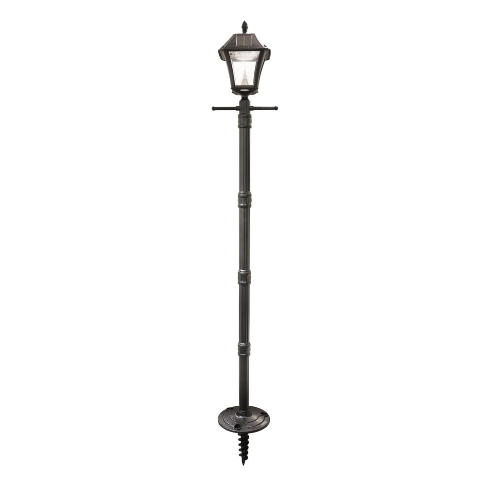 Baytown II Solar Lamp Post and LED Lamp Head with EZ-Anchor Base On Sale  Bed Bath  Beyond 10109203