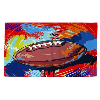 Touchdown Rugs Football Touchdown Rug - multi - Bed Bath & Beyond - 10109273