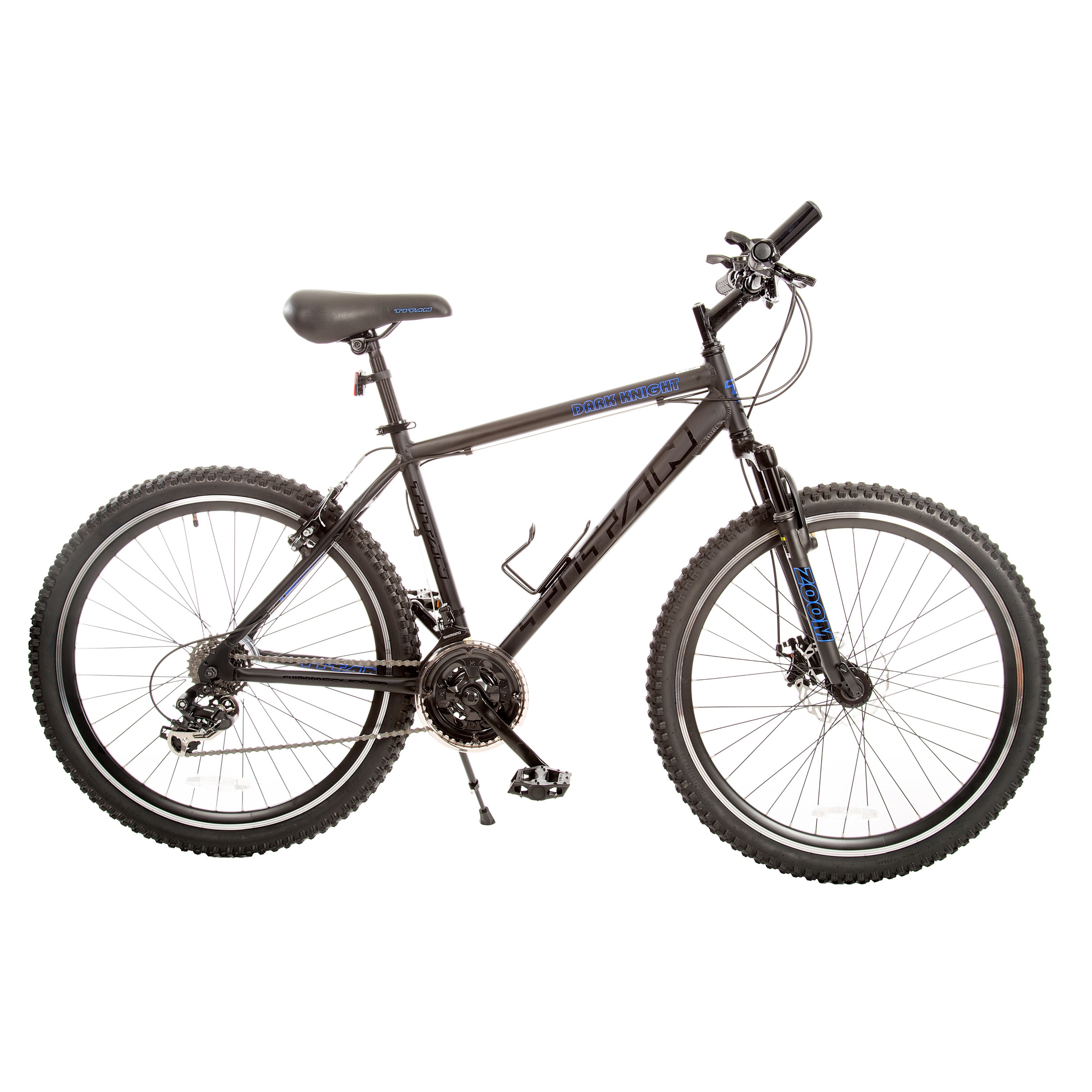 Mountain Bike Men/'s Black Lightweight Aluminum Frame 21-Speeds Full Suspension