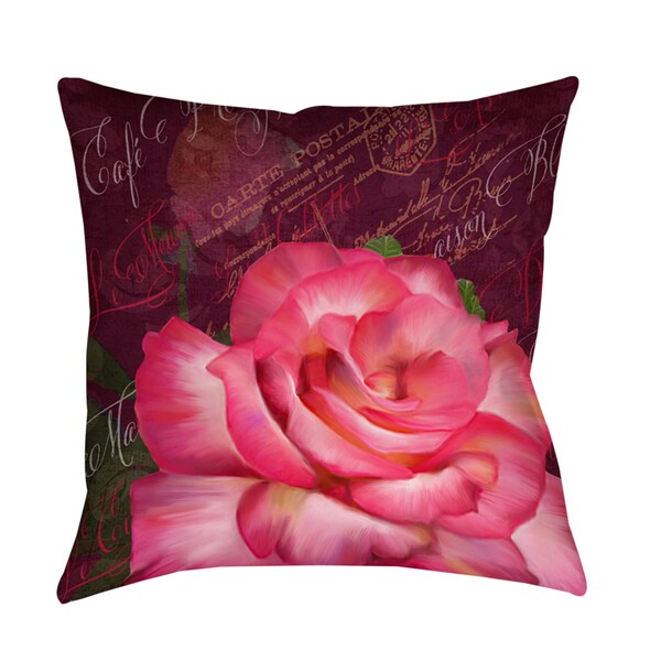 Paris Bistro Decorative Throw Pillow