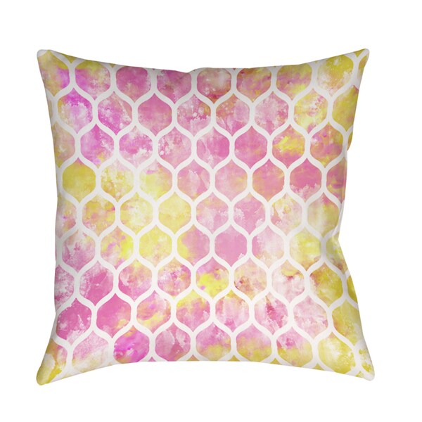 Summer Florals Pattern I Decorative Throw Pillow
