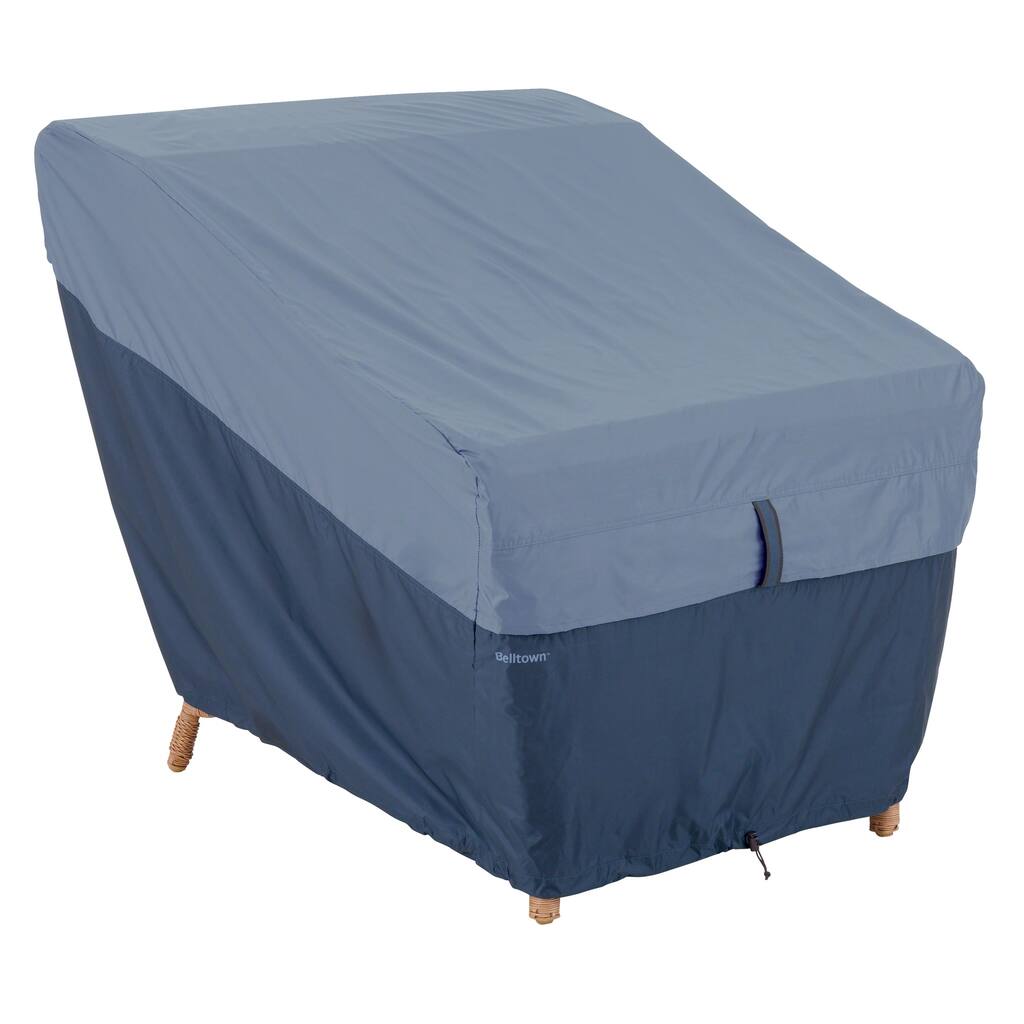 Classic Accessories Belltown Patio Lounge Chair Blue Cover